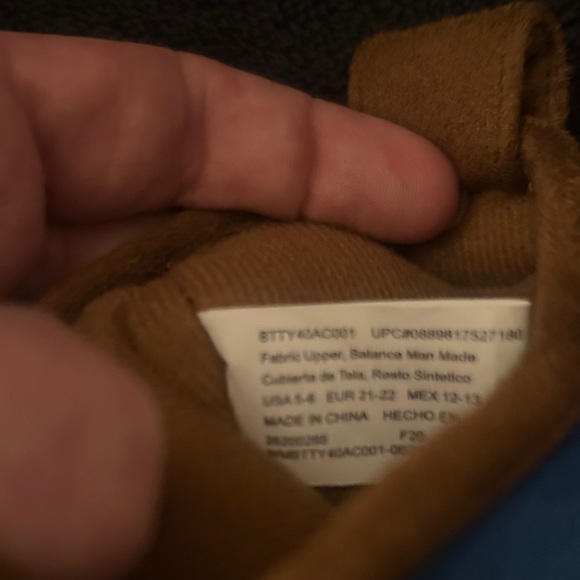 Disney Blue and Brown Kids Slippers - Picture 3 of 5